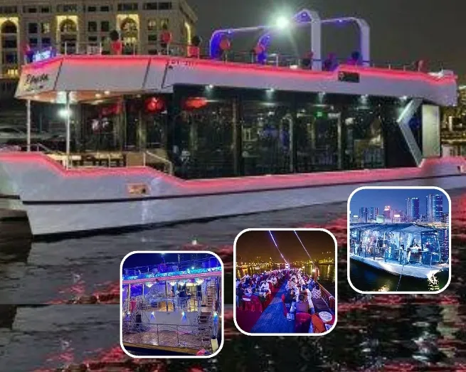 Premium Private Boat Dinner - interior